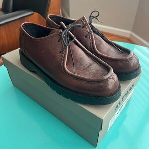 Men's Dark Brown Leather Derbys